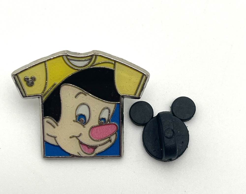 Disney Pinocchio T-Shirt Trading Pin 2011 Hidden Mickey Series